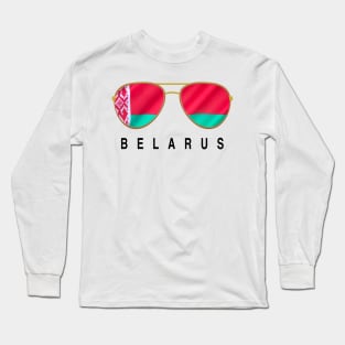 Belarus Sunglasses, Belarus Flag, Belarus gift , Belarusian Long Sleeve T-Shirt